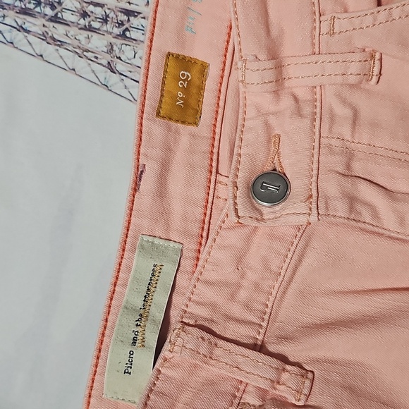 Pilcro and the Letterpress Light Pink Ankle Jeans Size 29 - Picture 3 of 6